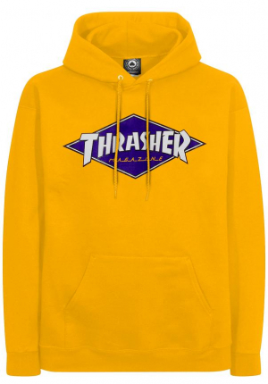 Thrasher Hoodie Diamond Logo Gr. M (Gold)